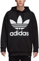Men's Adidas Originals Trefoil Oversize Hoodie - Black