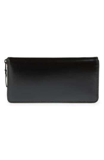 Men's Comme Des Garcons Continental Long Wallet - Black