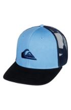 Men's Quiksilver Grounder Trucker Hat - Blue