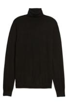 Men's Vince Turtleneck Sweater, Size - Black