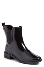 Women's Tory Burch Stormy Chelsea Rain Bootie M - Black