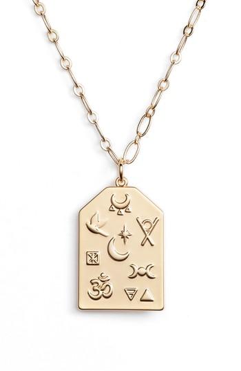 Women's Lulu Dk X We Wore What Symbol Pendant Necklace