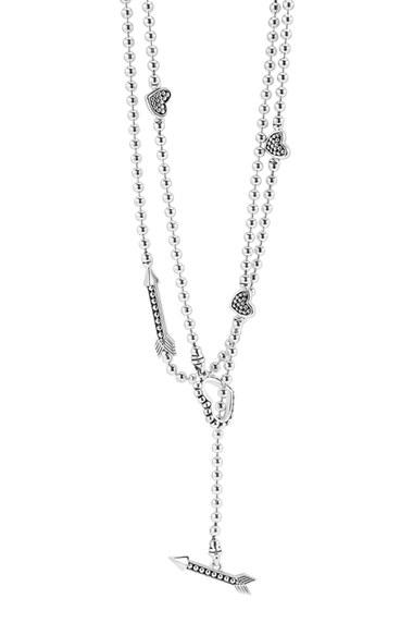 Women's Lagos 'beloved' Heart & Arrow Toggle Necklace
