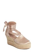 Women's Tory Burch Elisa Espadrille Wedge M - Brown