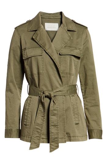 Women's Hinge Feminine Utility Jacket, Size - Green