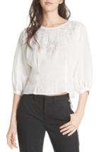 Women's Joie Radeli Bell Sleeve Top, Size - Ivory