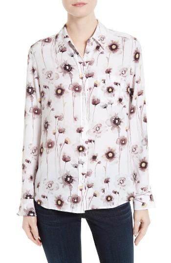 Women's Equipment Brett Print Silk Shirt
