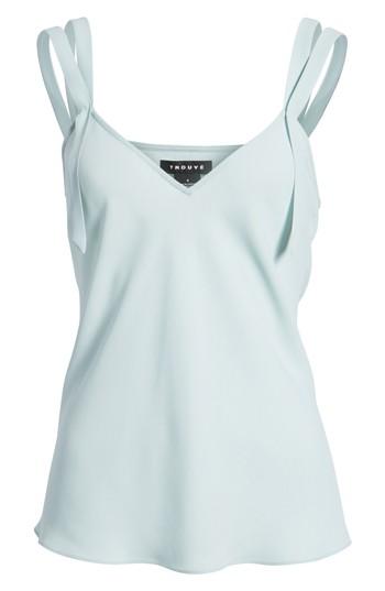 Women's Trouve Strappy Tank, Size - Blue
