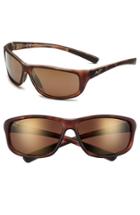 Men's Maui Jim 'spartan Reef - Polarizedplus2' 64mm Sunglasses - Matte Tortoise Bronze