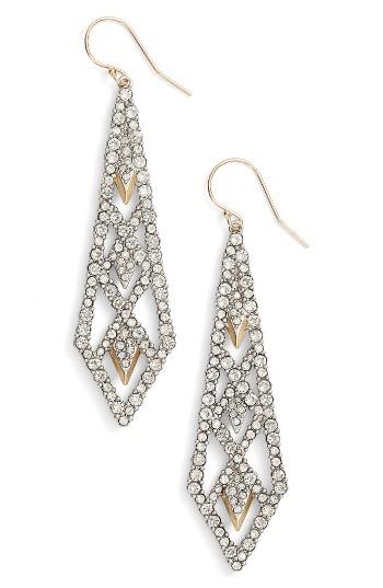 Women's Alexis Bittar Crystal Encrusted Drop Earrings