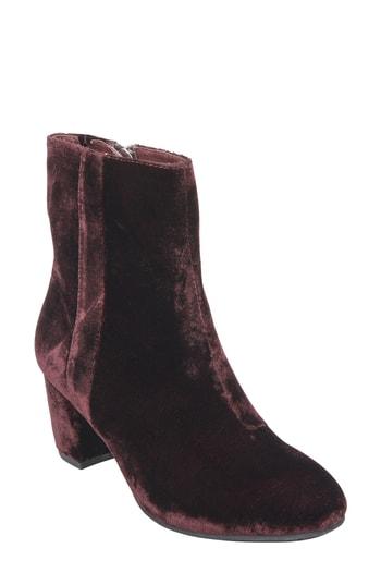 Women's Earth Sparta Bootie M - Burgundy