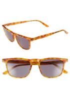 Men's Smoke X Mirrors Skyliner 49mm Sunglasses - Ginger Tortoise/ Green