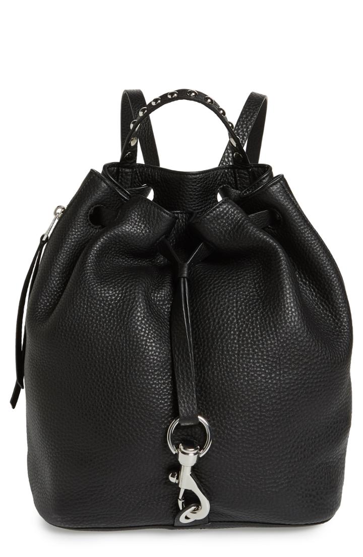 Rebecca Minkoff Blythe Leather Backpack - Black