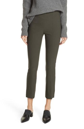 Women's Vince Stitched Seam Leggings - Green
