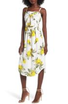 Women's Moon River Tie Front Camisole Dress - Yellow