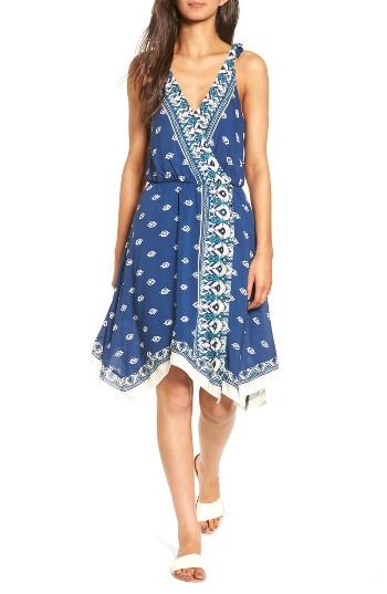 Women's Ella Moss Biarritz Trapeze Dress - Blue