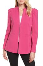 Women's Halogen Puff Shoulder Jacket - Pink