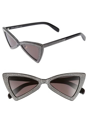 Women's Saint Laurent Jerry 53mm Sunglasses -