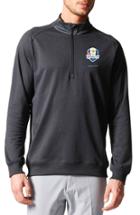 Men's Adidas Quarter Zip Gold Pullover
