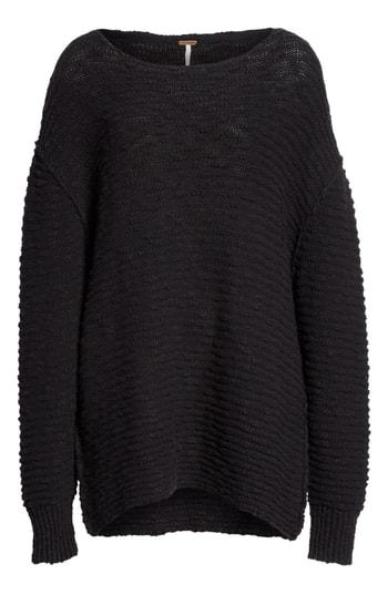 Women's Free People Menace Solid Tunic Sweater