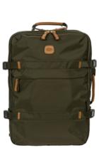 Men's Bric's X-travel Montagna Travel Backpack - Green