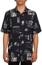 Men's Volcom Speak To You Woven Shirt - Black