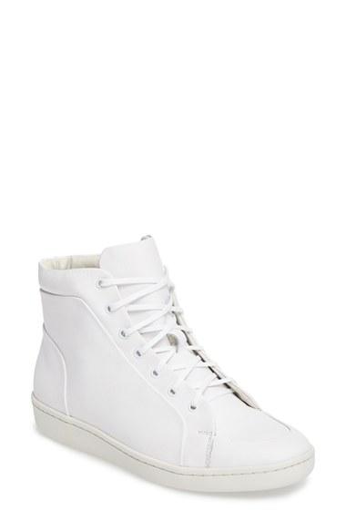 Women's Kenneth Cole New York Molly High Top Sneaker M - White