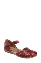 Women's Earth Cahoon Sandal M - Burgundy