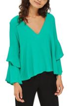 Women's Topshop Double Sleeve Layer Top