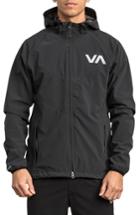 Men's Rvca Va Packable Windbreaker - Black