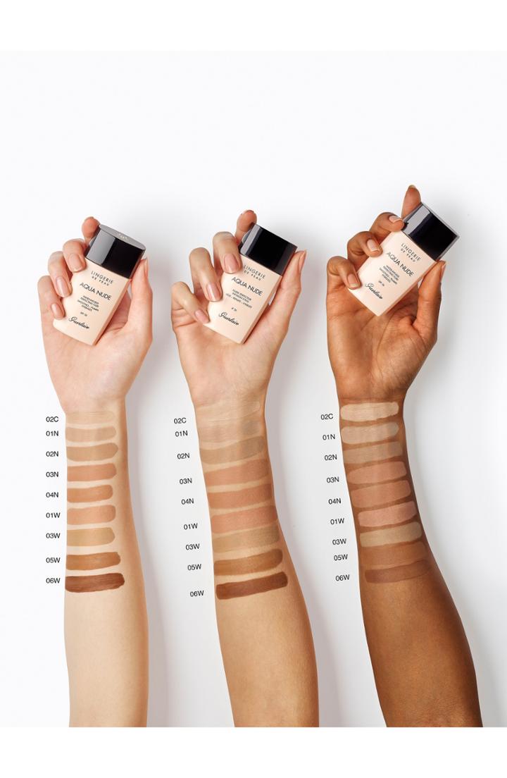 Guerlain Lingerie De Peau Aqua Nude Foundation - 02n Aquanude