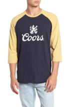 Men's Brixton Colorado Raglan Sleeve T-shirt - Blue