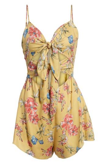 Women's Double Tie Front Romper