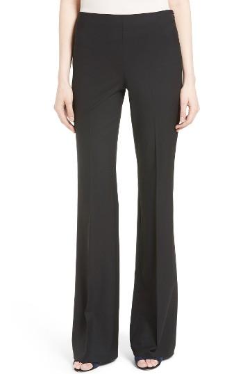Women's Theory Demitria Stretch Wool Flare Leg Pants