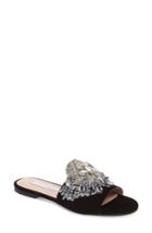 Women's James Chan Jallie Crystal Embellished Slide .5 M - Black