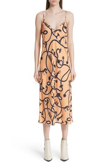 Women's Ellery Vast Georgette Slipdress Us / 6 Au - Orange