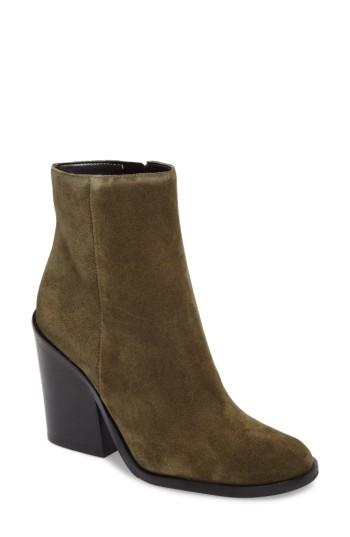 Women's Marc Fisher D Milmena Bootie, Size 5 M - Green