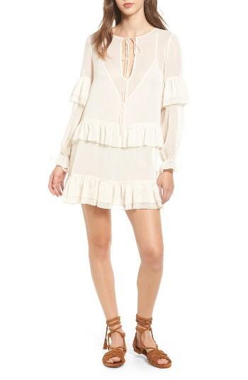 Women's Tularosa Darla Ruffle Dress - Ivory