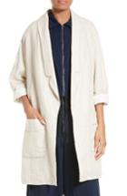 Women's Rachel Comey Husband Linen Coat - Beige
