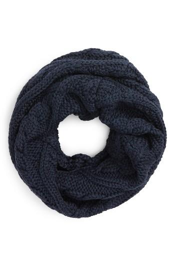 Women's Canada Goose Chunky Cable Wool Snood, Size - Blue