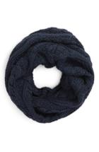 Women's Canada Goose Chunky Cable Wool Snood, Size - Blue