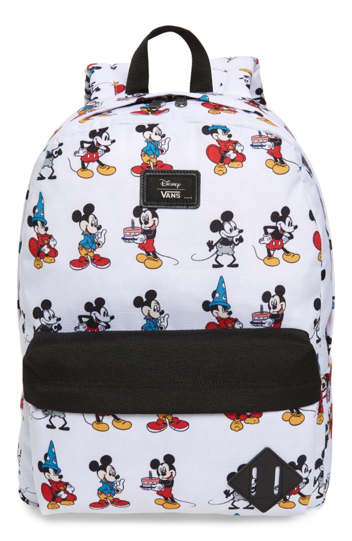 Men's Vans X Disney Mickey's 90th Anniversary - Mickey Through The Ages Backpack -