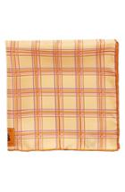 Men's Robert Talbott Plaid Silk Pocket Square