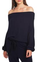 Women's 1.state Off The Shoulder Sweater, Size - Blue