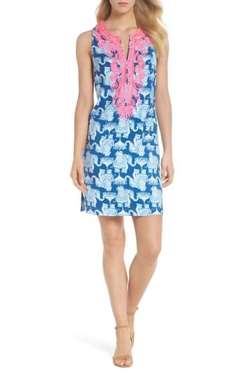 Women's Lilly Pulitzer Carlotta Shift Dress - Blue