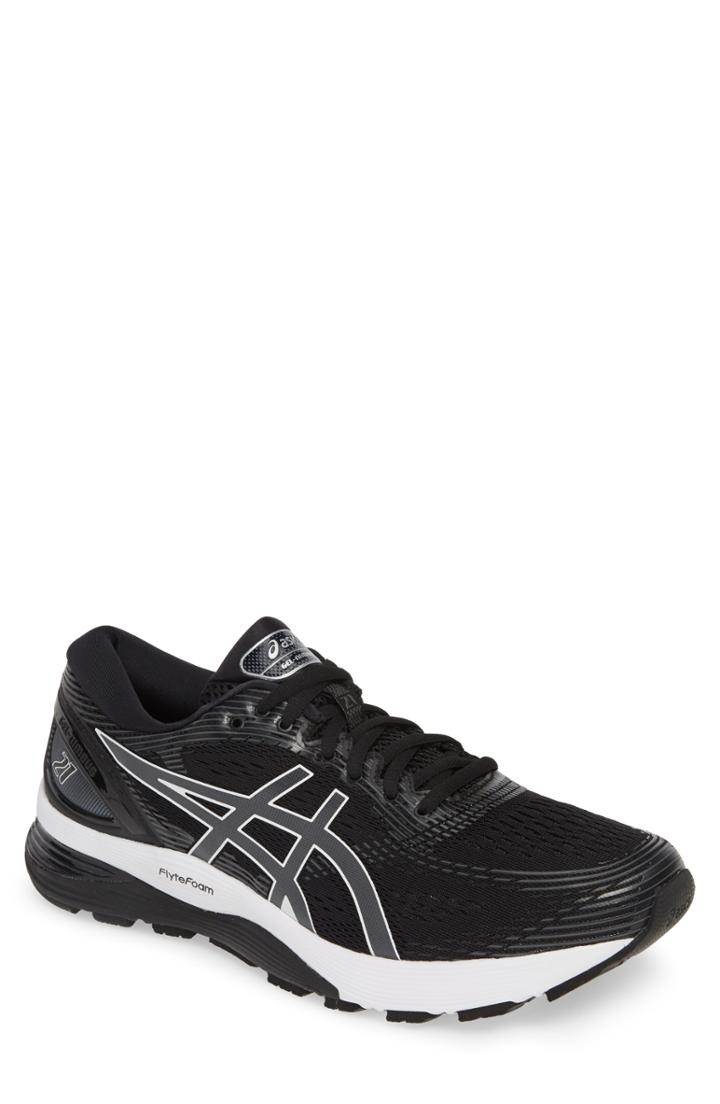 Men's Asics Gel-nimbus 21 Running Shoe .5 D - Grey