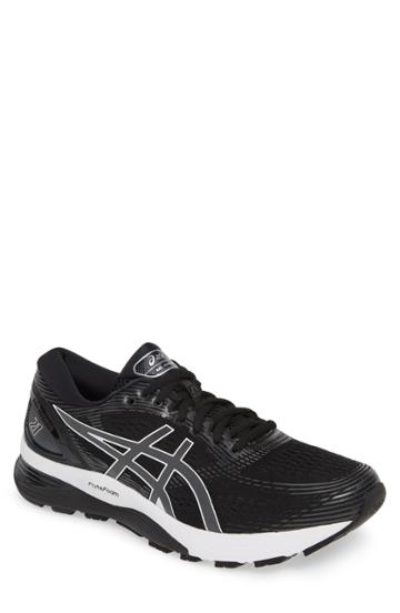 Men's Asics Gel-nimbus 21 Running Shoe .5 D - Grey