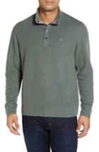 Men's Tommy Bahama Cold Springs Snap Mock Neck Sweater - Green