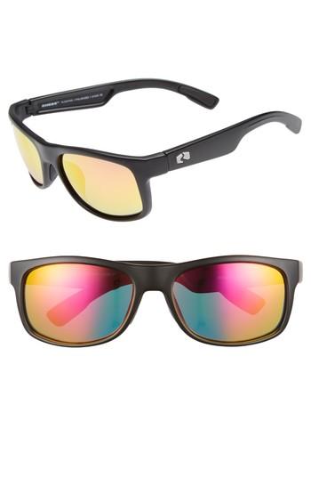 Men's Rheos Anhingas Floating 59mm Polarized Sunglasses - Gunmetal / Rose