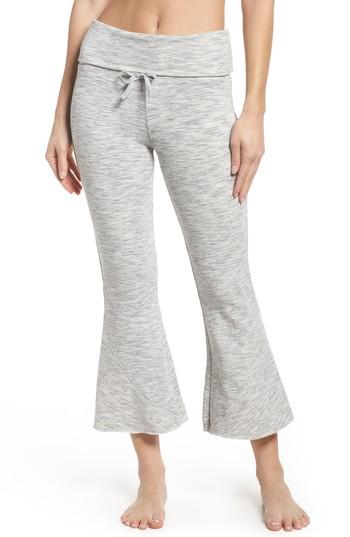 Women's Free People Fp Movement Nico Crop Flare Sweatpants - Grey